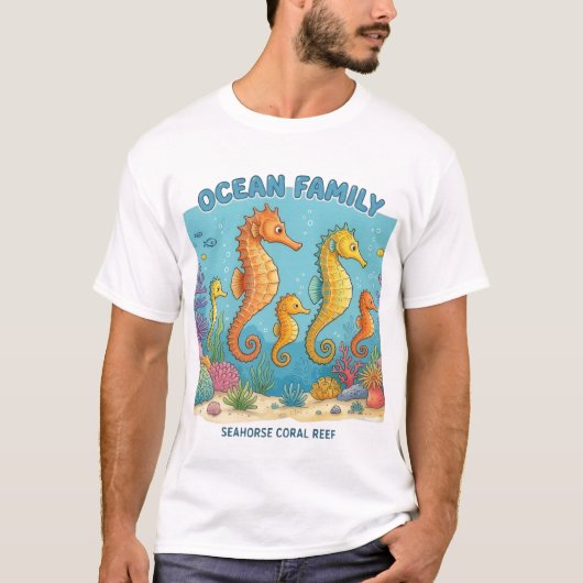 Ocean family T-Shirt (Voorkant)