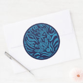 Ocean Family Zee Turtles Sticker (Envelop)