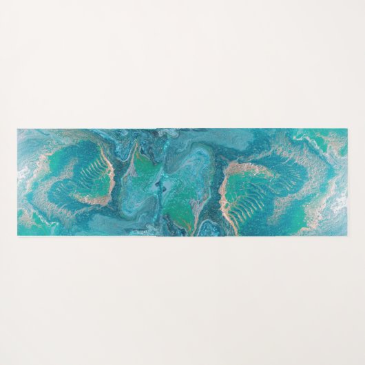 Ocean Fantasy Yoga Mat (Achterkant (horizontaal))