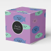 Ocean Fish Party Favor Box Bedankdoosjes (Voorkant Zijde)