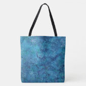 Ocean Floor Batik Tote Bag (Voorkant)