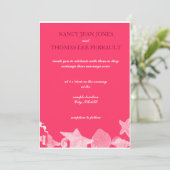 Ocean Floor Invitation Kaart (Staand voorkant)