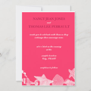 Ocean Floor Invitation Kaart