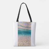 Ocean Floor Wild en Free Summer Beach Tote Bag (Achterkant)