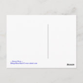 Ocean Flora - Briefkaart (Achterkant)