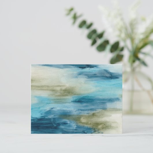 Ocean Flow II Briefkaart (Staand voorkant)