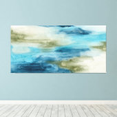 Ocean Flow II Canvas Afdruk (Insitu (Houten vloer))