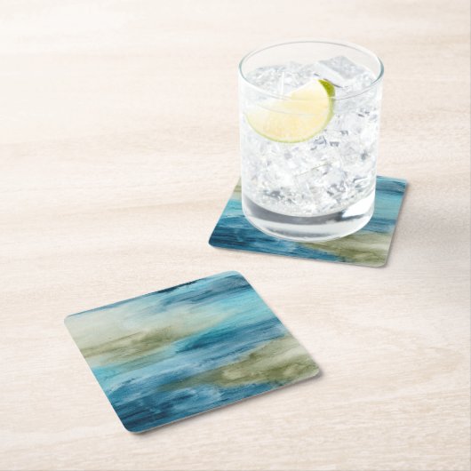 Ocean Flow II Kartonnen Onderzetters (Insitu)