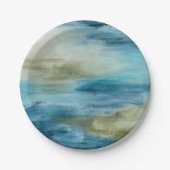 Ocean Flow II Papieren Bordje (Voorkant)