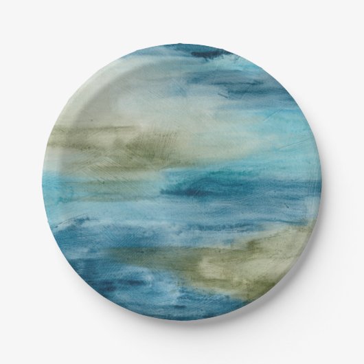 Ocean Flow II Papieren Bordje (Voorkant)