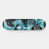 “Ocean Flow – Manta Ray Skateboard Deck” (Horizontaal)