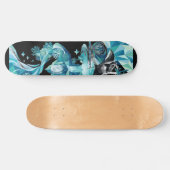 “Ocean Flow – Manta Ray Skateboard Deck” (Horizontaal)