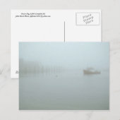 Ocean Fog Little Compton Rhode Island Briefkaart (Voorkant / Achterkant)