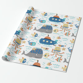 Ocean Friends Cadeaupapier