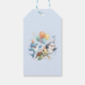 Ocean Friends Verjaardagscadeau Label Cadeaulabel (Achterkant)