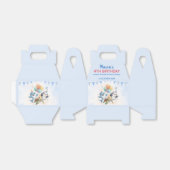 Ocean Friends Verjaardagsgunstbox Bedankdoosjes (Uitgevouwen)