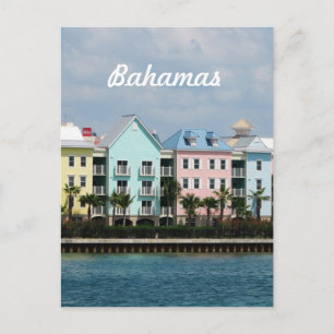 Ocean Front Bahamas Briefkaart