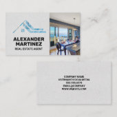 Ocean Front House | Onroerend goed Logo Visitekaartje (Voorkant / Achterkant)