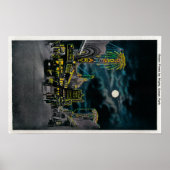 Ocean Front in Night, Ocean Park Poster (Voorkant)