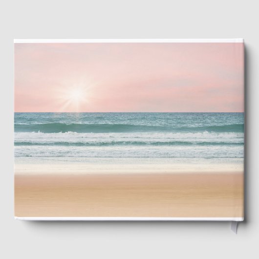 Ocean Funeral Guest Book | In liefdevolle herinner Gastenboek (Achterkant)