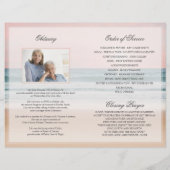 Ocean Funeral Programme | In het liefdevol geheuge Flyer (Achterkant)