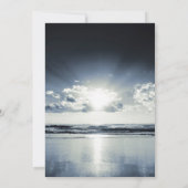 Ocean Funeral | Viering van de foto van Life Kaart (Achterkant)