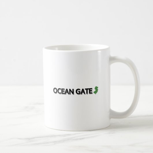 Ocean Gate, New Jersey Koffiemok (Rechts)