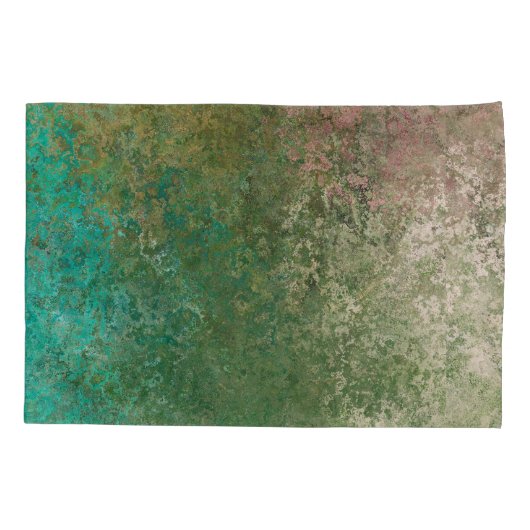 Ocean Geïnspireerde alcohol Ink Abstract Kussensloop (Achterkant)