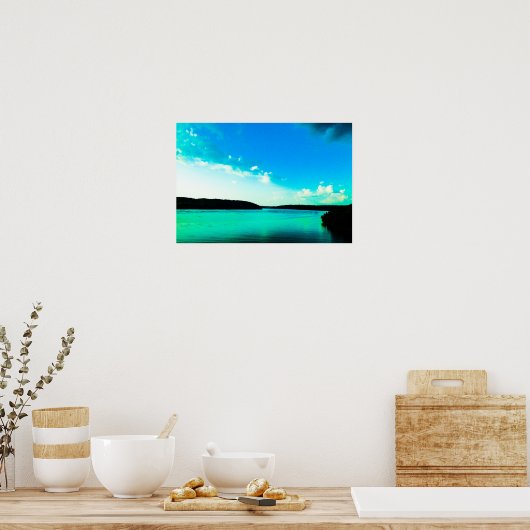 Ocean Getaway Poster (Keuken)