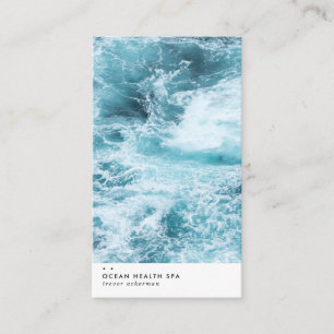 Ocean Getijde Modern Visitekaartje