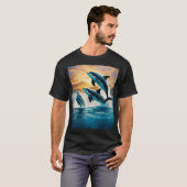 Ocean Giants breken T-shirt (Voorkant volledig)