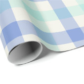 Ocean Gingham - Inpakpapier (Rol Hoek)