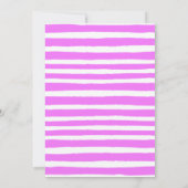 Ocean Girl Baby shower Kaart (Achterkant)