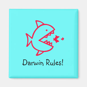 Ocean Glow_Darwin Rules! Magneet