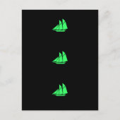 Ocean Glow_Green Clipper Briefkaart (Voorkant)