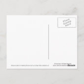 Ocean Glow_Pink Mermaid Briefkaart (Achterkant)