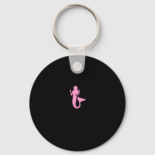 Ocean Glow_Pink Mermaid Sleutelhanger (Voorkant)