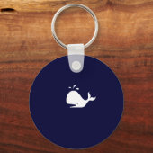 Ocean Glow_white Whale Sleutelhanger (Voorkant)