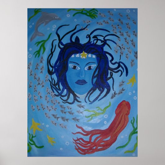 Ocean Goddess Poster (Voorkant)