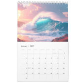 OCEAN GOLVEN 2027 KALENDER (Jan 2027)