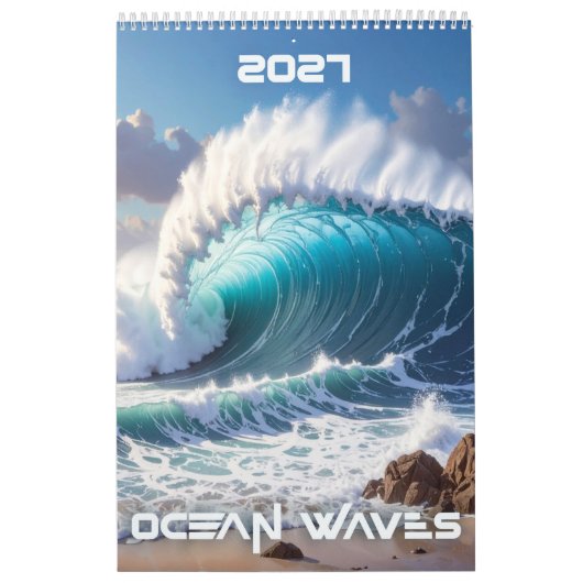 OCEAN GOLVEN 2027 KALENDER (Hoes)