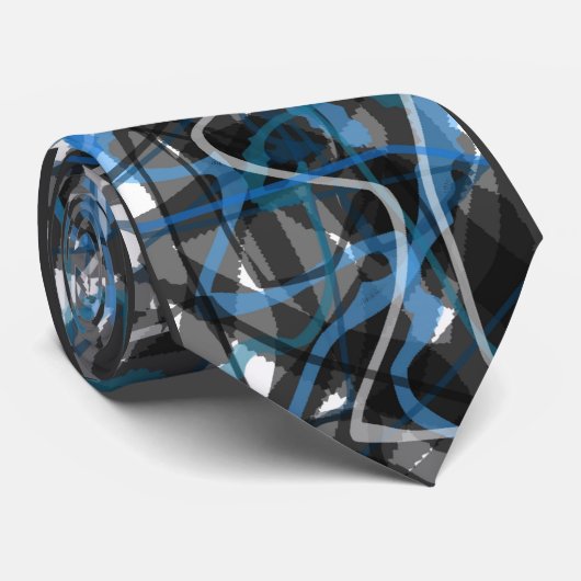 Ocean Graffiti Stropdas (Opgerold)