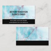 Ocean Granite | Marmer Trim | Lux Visitekaartje (Voorkant / Achterkant)