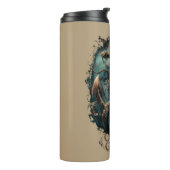 Ocean Grave Kraken Anchor Dark Fantasy Thermosbeker (Gedraaid links)