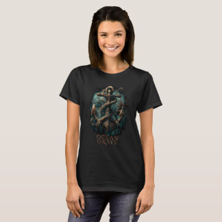 Ocean Grave Kraken Anchor Dark Women's T-Shirt