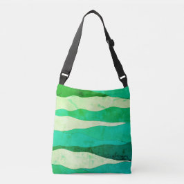 Ocean Green Crossbody Bag Crossbody Tas