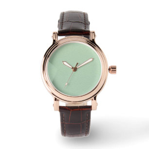 Ocean Green Square Wrist Watch Horloge
