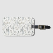 Ocean Grey Whales Bagagelabel (Voorkant (horizontaal))