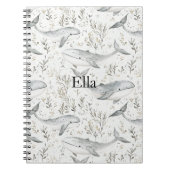 Ocean Grey Whales Notitieboek (Voorkant)