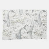 Ocean Grey Whales Theedoek (Horizontaal)